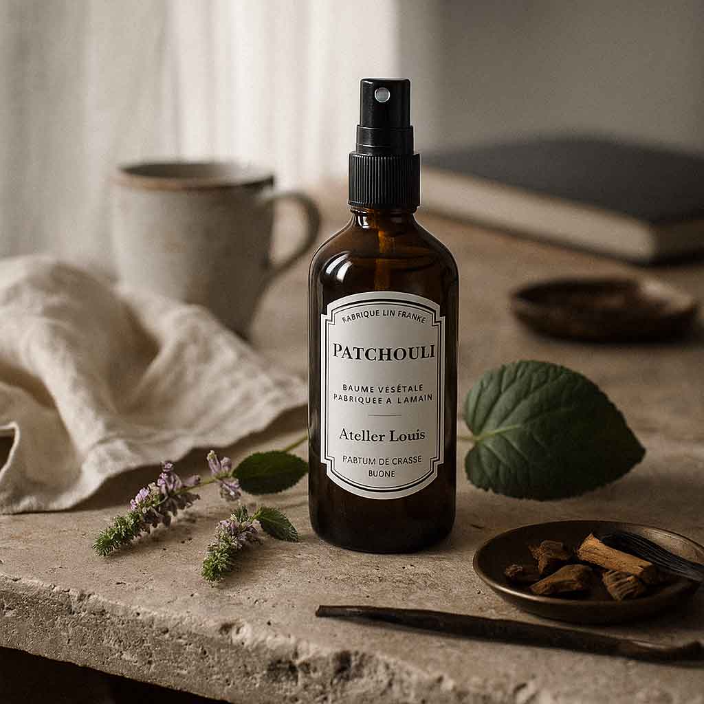 Atelier Louis - Brume d'intérieur végétale française - Patchouli - 100 ml