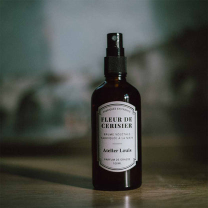 Atelier Louis - Brume d'intérieur végétale française - Fleur de cerisier - 100 ml