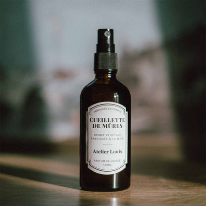 Atelier Louis - Brume d'intérieur végétale française - Cueillette de Mûres - 100 ml