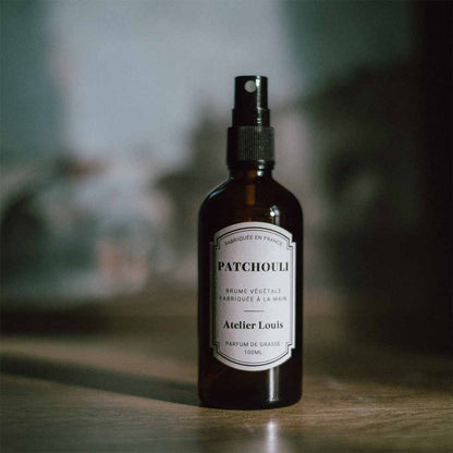 Atelier Louis - Brume d'intérieur végétale française - Patchouli - 100 ml
