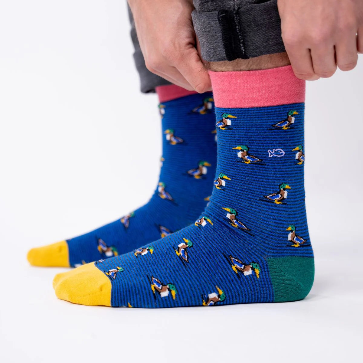 Billybelt - Chaussettes en coton peigné animaux - Canard