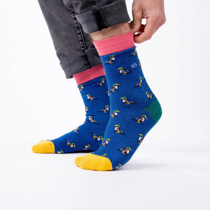 Billybelt - Chaussettes en coton peigné animaux - Canard