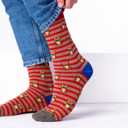 Billybelt - Chaussettes en coton peigné animaux - Marcel