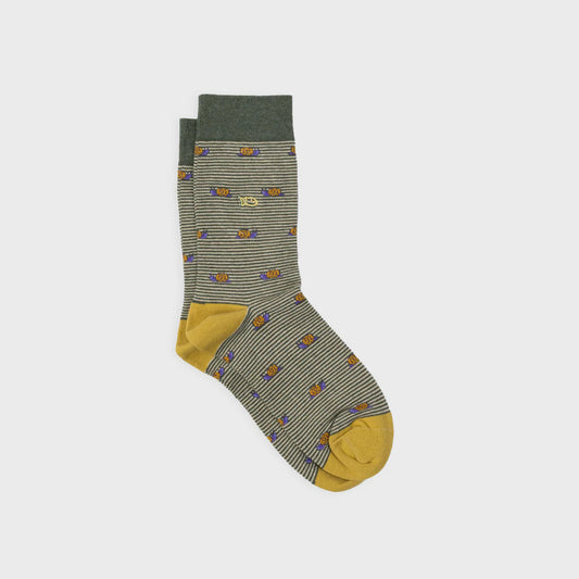 Billybelt - Chaussettes en coton peigné animaux - Escargot