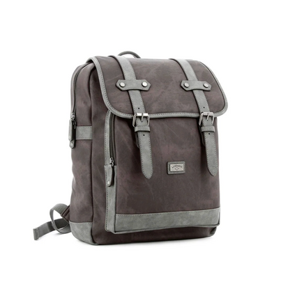 Lee Cooper - Sac à dos pour homme double boucle - Marron glacé