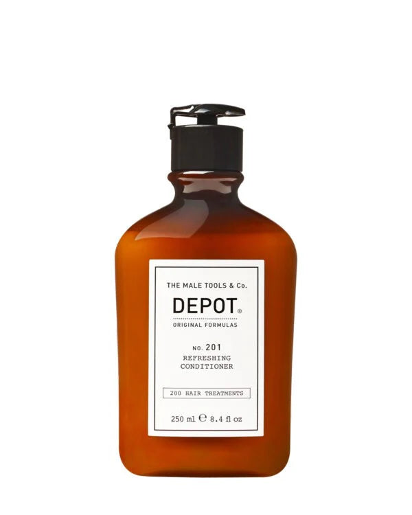 DEPOT - Après-shampoing Tonifiant & Hydratant NO.201 - Cheveux & cuir chevelu - 250 ml