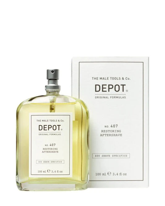 DEPOT - Lotion Après-Rasage NO.407 - Réparatrice & Rafraîchissante - 100 ml