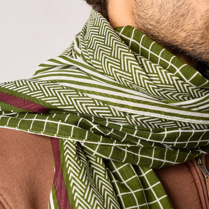 Billybelt - Foulard Naples - Coton biologique - Vert