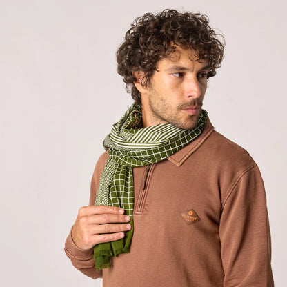 Billybelt - Foulard Naples - Coton biologique - Vert