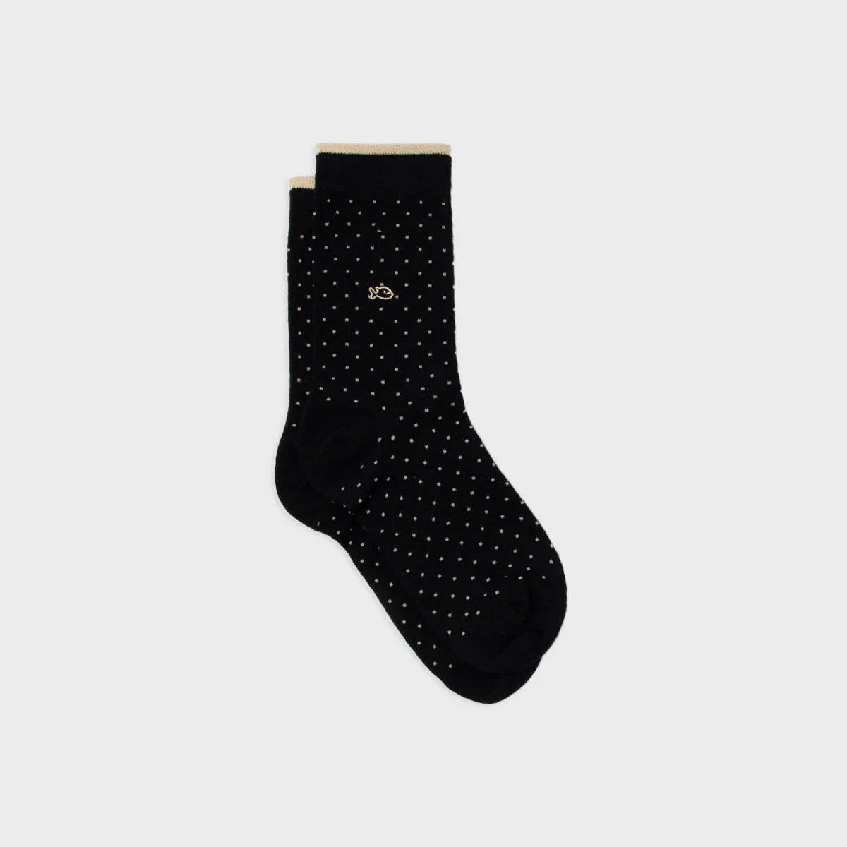 Billybelt - Chaussettes en coton peigné square - Noir