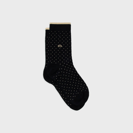 Billybelt - Chaussettes en coton peigné square - Noir