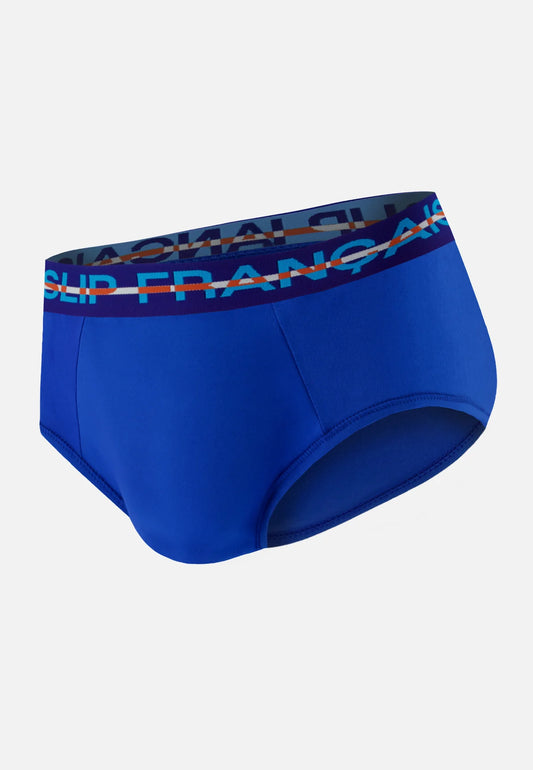 Le Slip Français - Slip en coton Intrépide - Bleu nautique