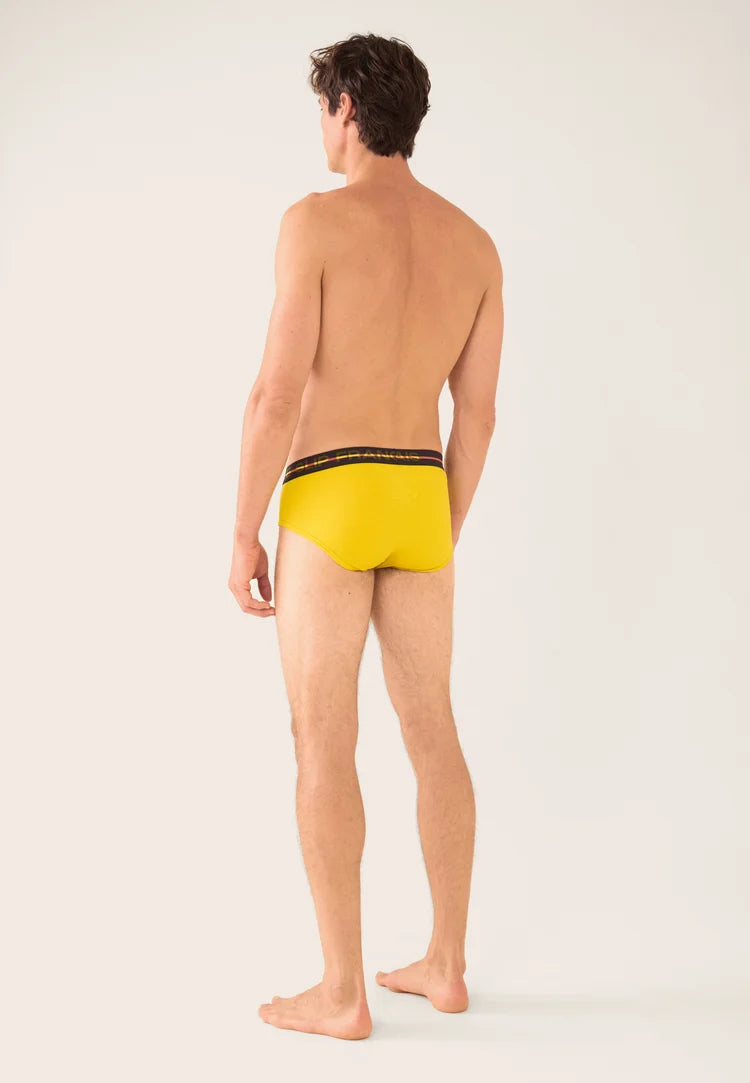 Le Slip Français - Slip en coton Intrépide - Jaune citron