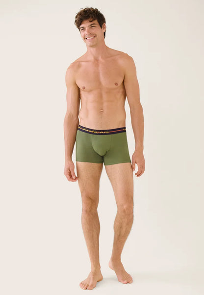Le Slip Français - Boxer en coton Redoutable - Vert veronese