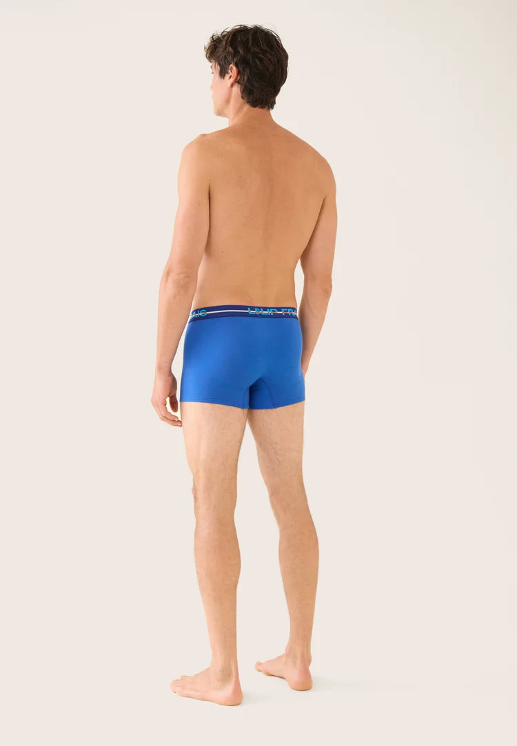 Le Slip Français - Boxer en coton Redoutable - Bleu nautique