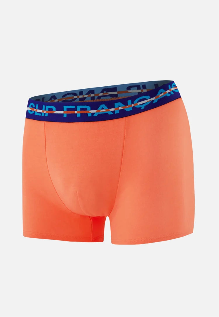 Le Slip Français - Boxer en coton Redoutable - Orange corail