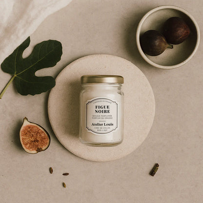 Atelier Louis - Bougie naturelle artisanale parfumée - Figue noire