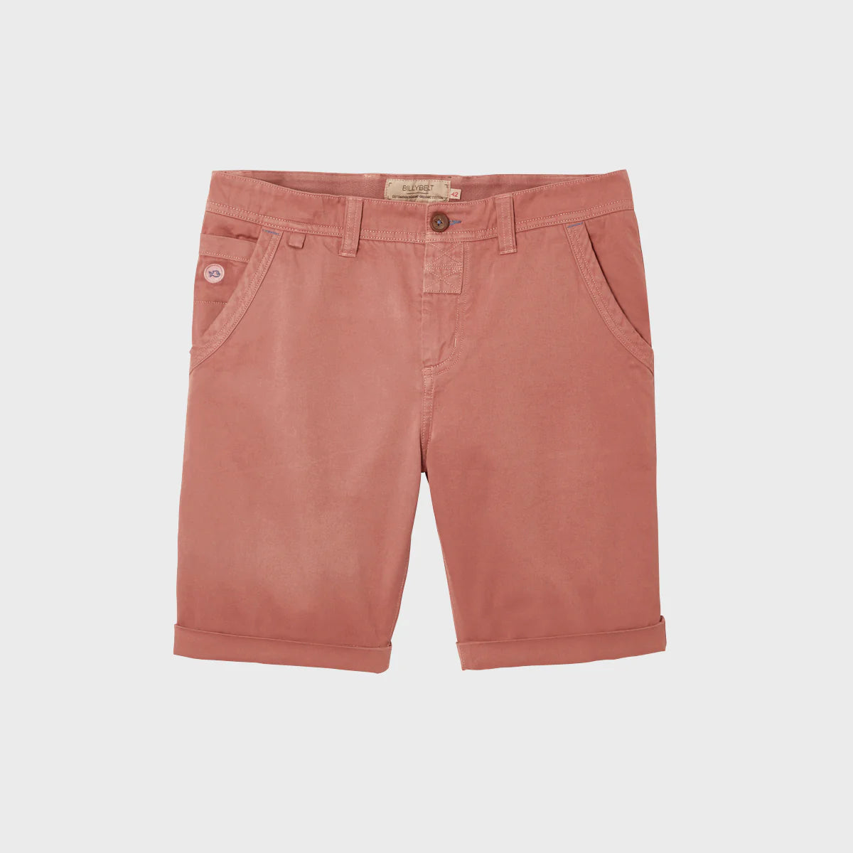 Billybelt - Bernuda en coton biologique - Rose saumon