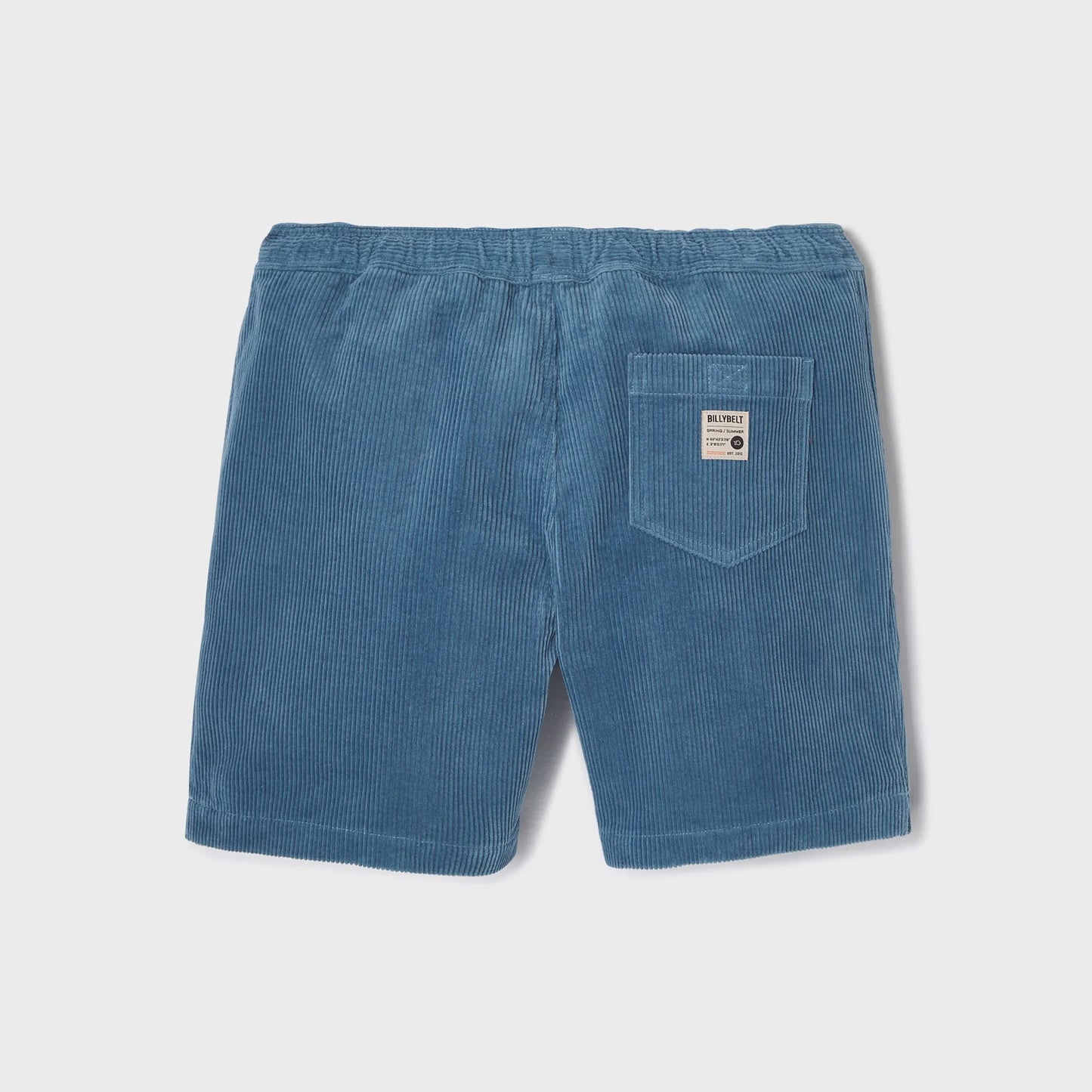 Billybelt - Short en velours - Bleu jean