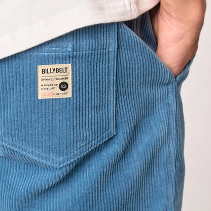 Billybelt - Short en velours - Bleu jean