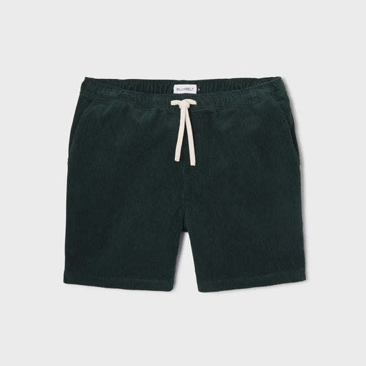 Billybelt - Short en velours - Vert foncé