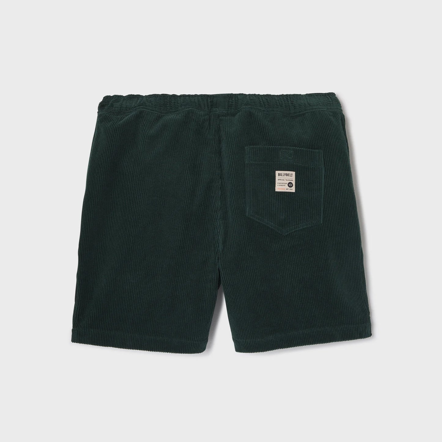 Billybelt - Short en velours - Vert foncé
