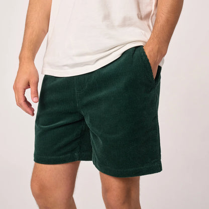 Billybelt - Short en velours - Vert foncé