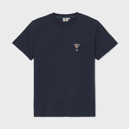Billybelt - T-shirt Dolce Vita - 100% coton biologique - Bleu marine