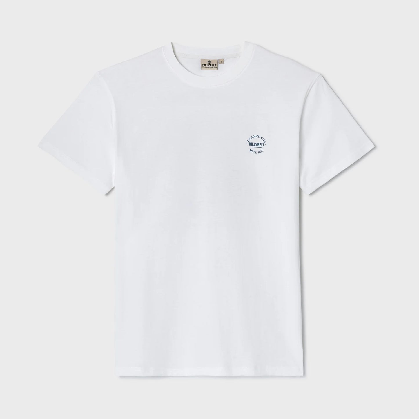 Billybelt - T-shirt Dolce Vita - 100% coton biologique - Blanc