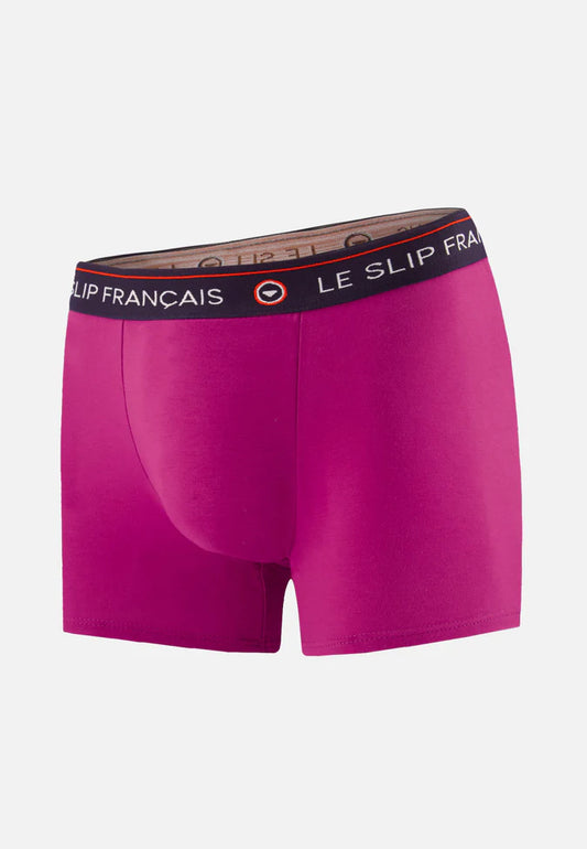 Le Slip Français - Boxer en coton Redoutable - Betterave