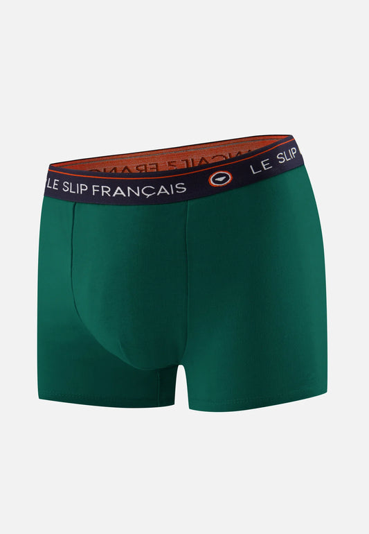 Le Slip Français - Boxer en coton Redoutable - Vert foncé