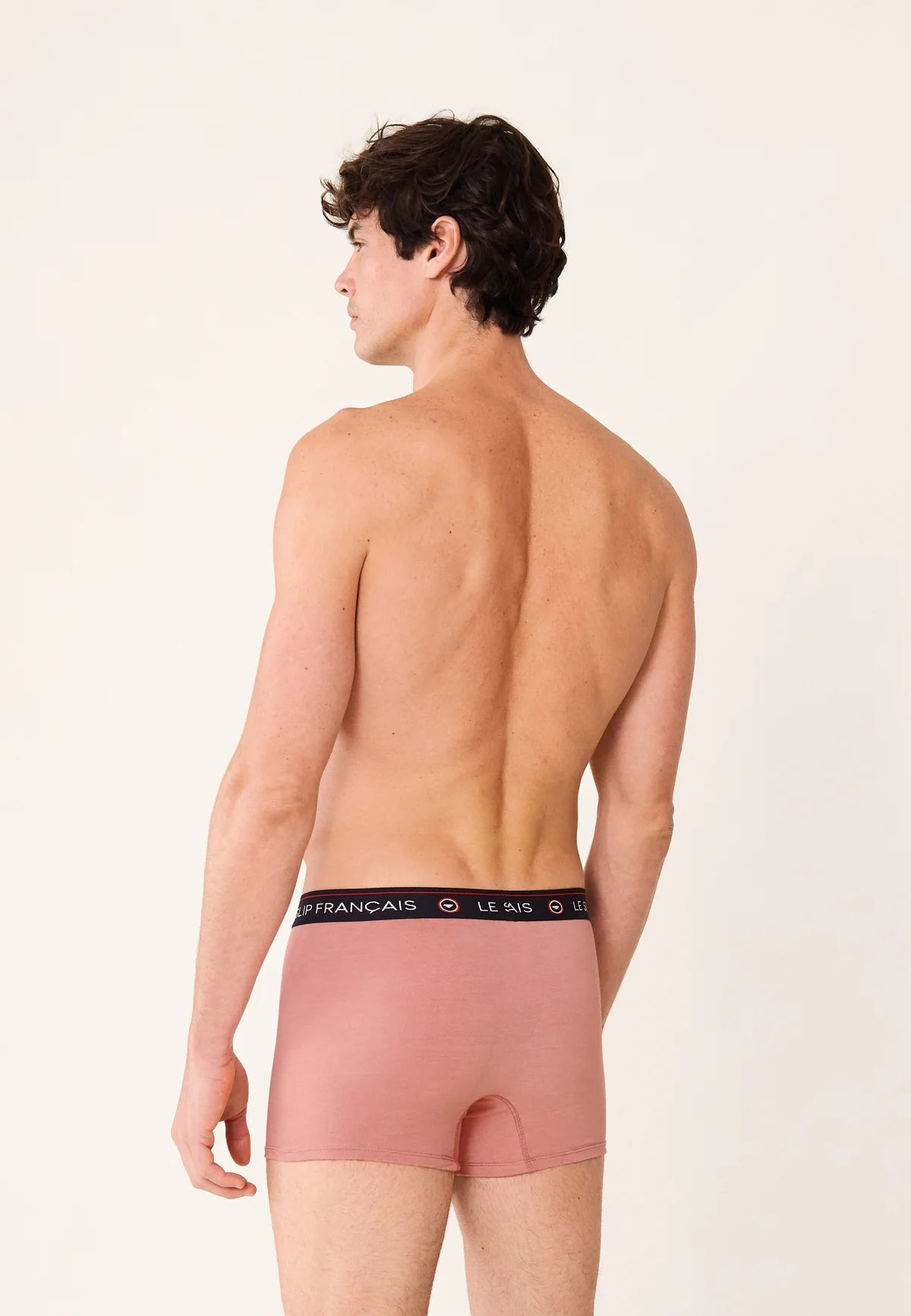 Le Slip Français - Boxer en coton Redoutable - Rose des bois
