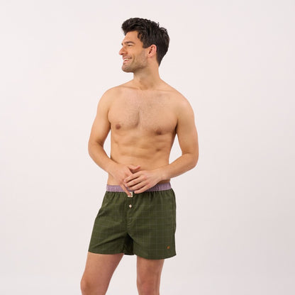 Billybelt - Caleçon City Green - 100% coton Bio