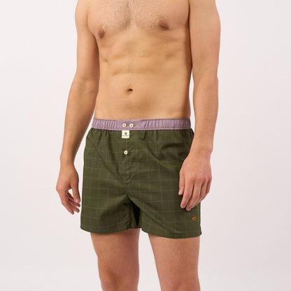 Billybelt - Caleçon City Green - 100% coton Bio