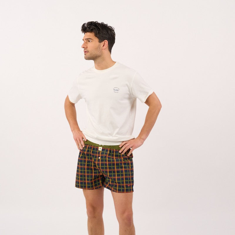 Billybelt - Caleçon Urban Tartan - 100% coton Bio