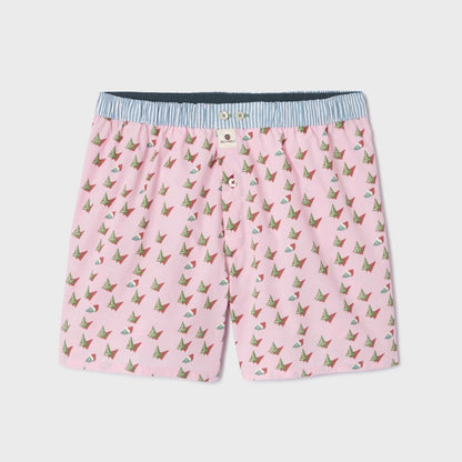 Billybelt - Caleçon Pink Forest - 100% coton Bio