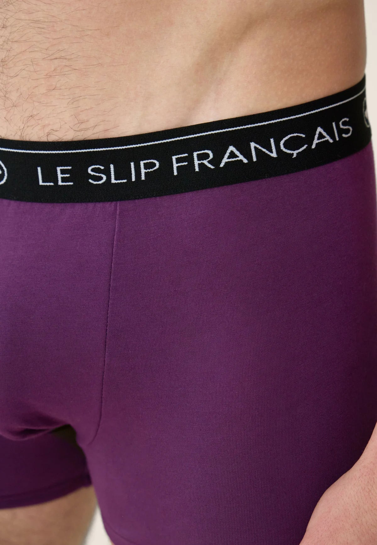 Le Slip Français - Boxer en coton Redoutable - Prune