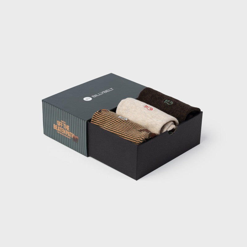 Billybelt - Coffret de chaussettes - Homme - Off the beaten path
