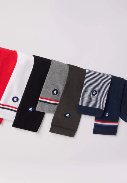Le Slip Français - Semainier de chaussettes - Chaussettes Lucas - 7 couleurs
