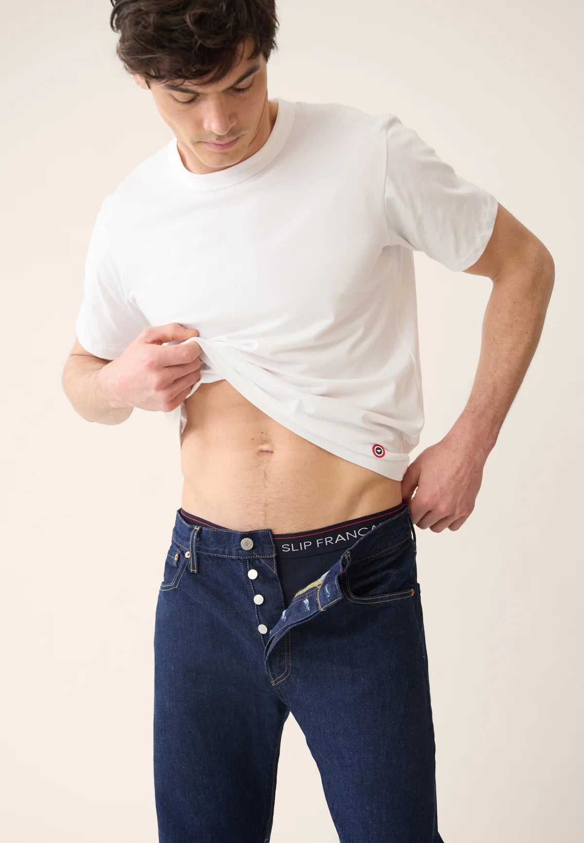 Le Slip Français - T-shirt à manches courtes Formidable - Coton - Blanc