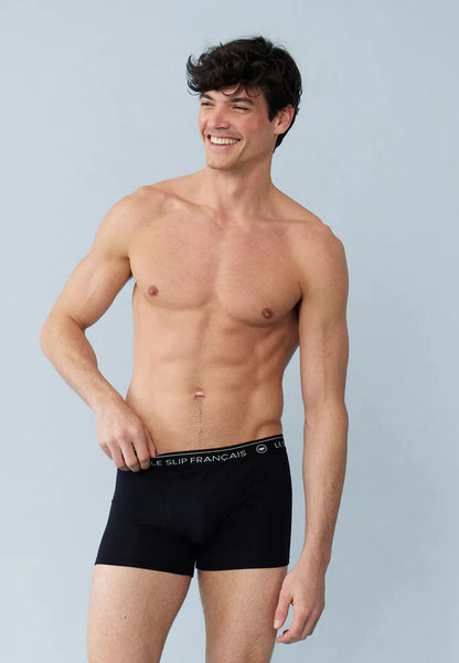 Le Slip Français - Boxer en coton Redoutable - Noir