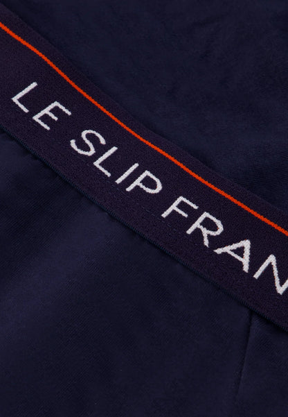 Le Slip Français - Trio de slips en coton Intrépide - Bleu marine blanc et rouge