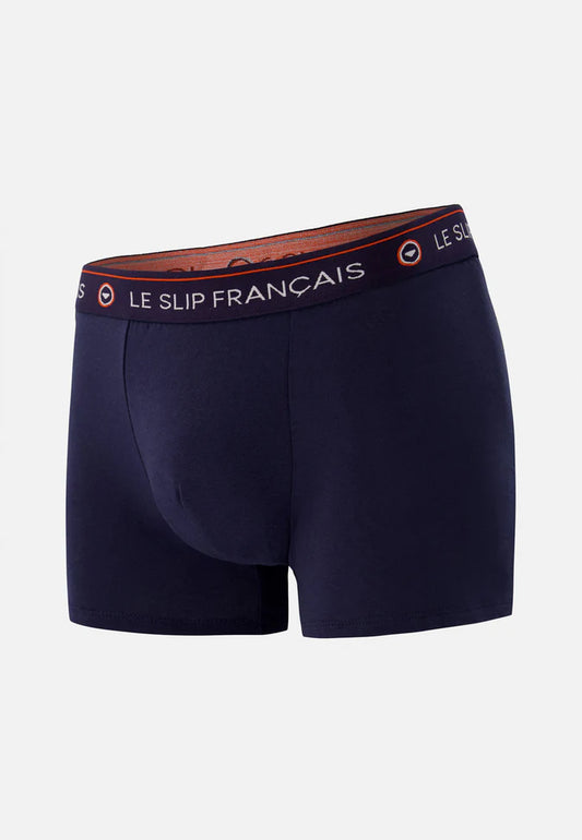 Le Slip Français - Boxer en coton Redoutable - Bleu marine