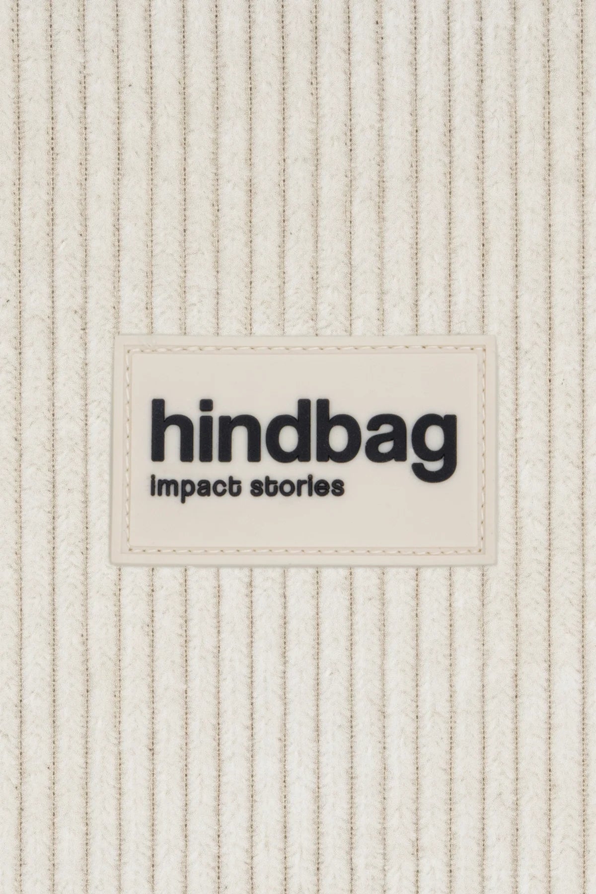 Hindbag - Trousse de toilette Léon en velours - Blanc cassé
