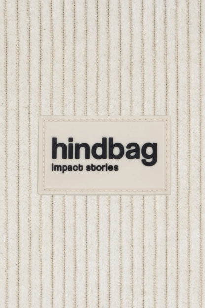 Hindbag - Trousse de toilette Léon en velours - Blanc cassé