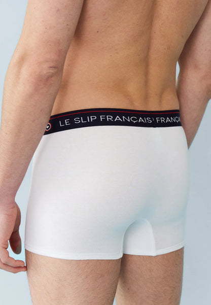 Le Slip Français - Boxer en coton Redoutable - Blanc