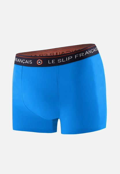 Le Slip Français - Boxer en coton Redoutable - Bleu fluo