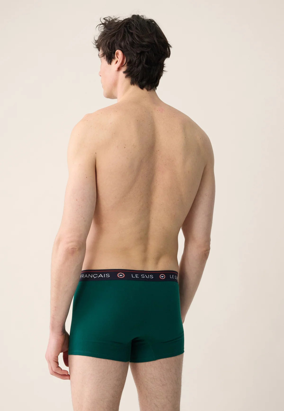 Le Slip Français - Boxer en coton Redoutable - Vert foncé