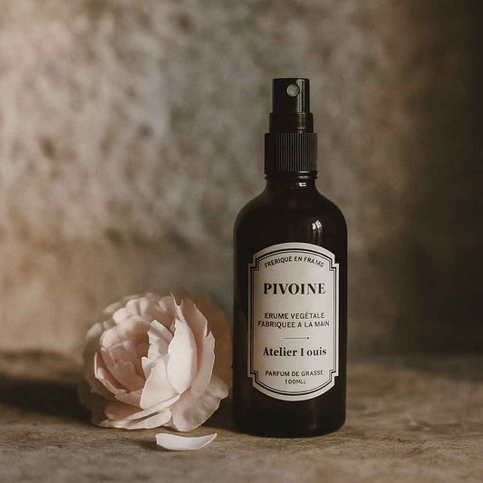 Atelier Louis - Brume d'intérieur végétale française - Pivoine - 100 ml