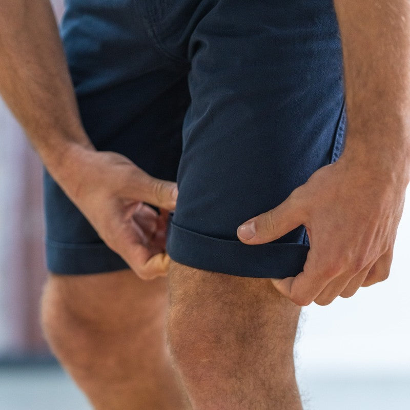 Billybelt - Bermuda First Horizon - 100% coton Bio - Bleu marine